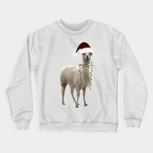 Christmas Llama Crewneck Sweatshirt